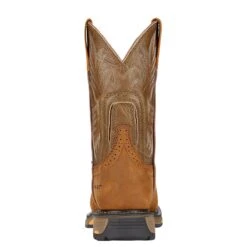 Ariat Boots 10001188 Men's Pull On Workhog Cowboy Boots -Overlook Boots shop 10001188 heel