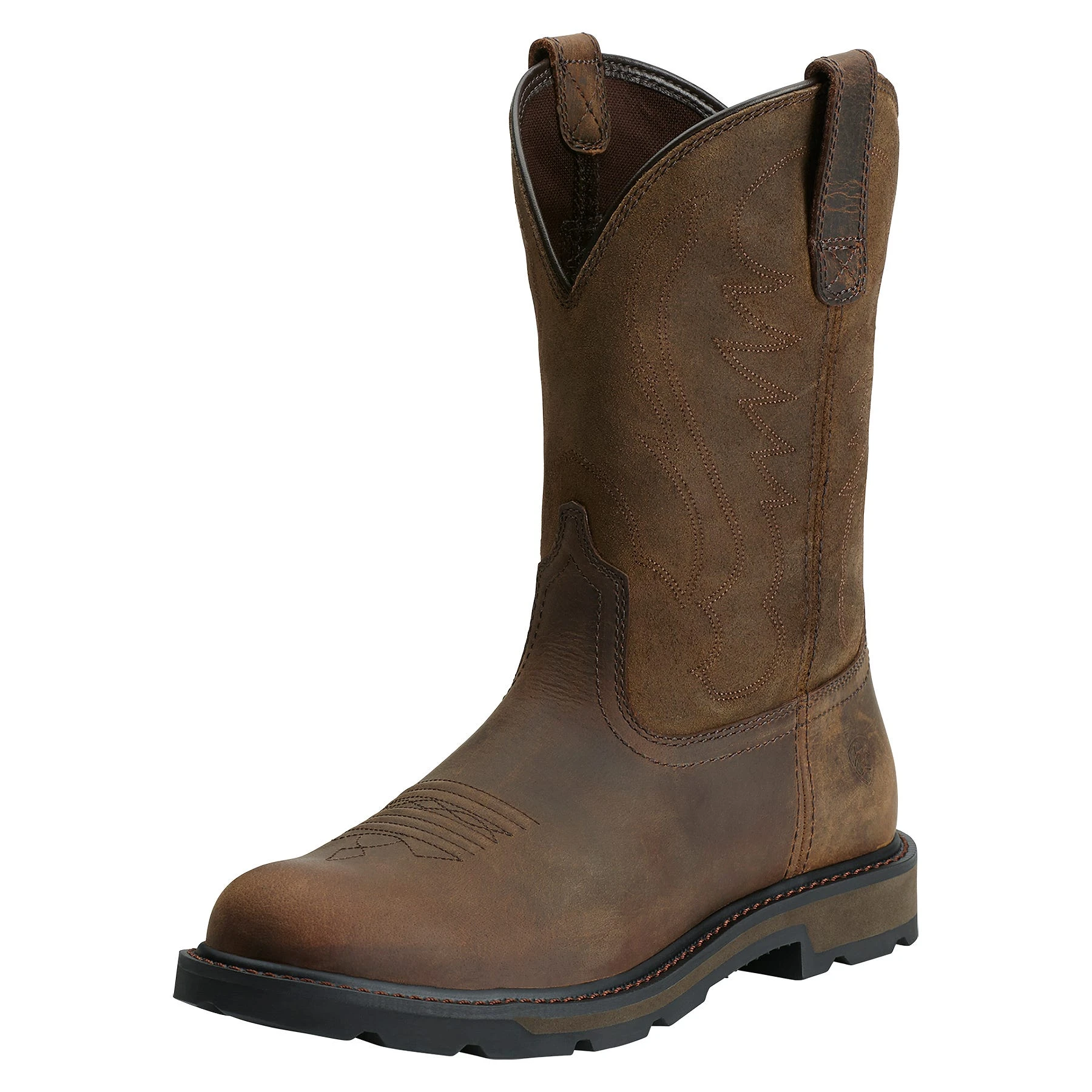 Ariat Boots 10014238 Men's Groundbreaker 10" Pull On Work Boots 7 Ariat Boots 10014238 Men's Groundbreaker 10" Pull On Work Boots - Image 5