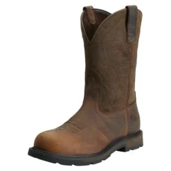 Ariat 10014241 Men's Groundbreaker Steel Toe Cowboy Boots 11 Ariat 10014241 Men's Groundbreaker Steel Toe Cowboy Boots -Overlook Boots shop 10014241 3 4 front