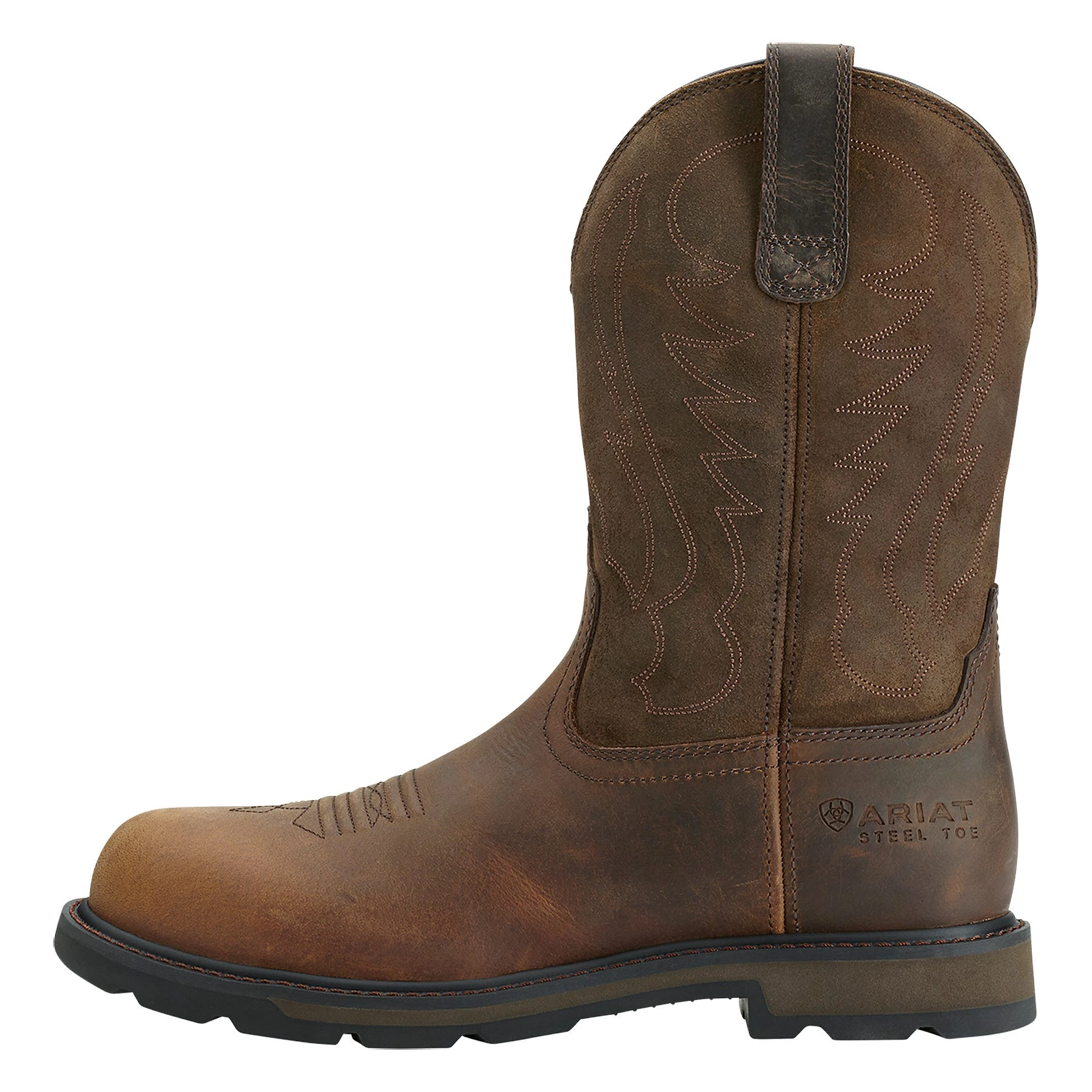 Ariat 10014241 Men's Groundbreaker Steel Toe Cowboy Boots 6 Ariat 10014241 Men's Groundbreaker Steel Toe Cowboy Boots - Image 4