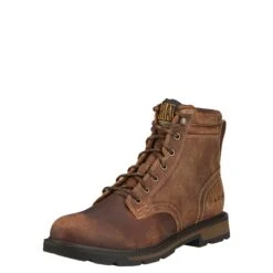 Ariat 10016256 Men's Groundbreaker Maverick 6" Work Boots -Overlook Boots shop 10016256 3 4