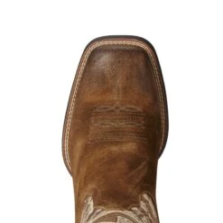 Ariat Boots: Men's 10019959 Antique Mocha Suede Sport Patriot Western Boot