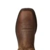 Ariat Boots: Men's 10020059 Brown Groundbreaker 10" Slip Resistant Pull On Work Boots -Overlook Boots shop 10020059 2 1