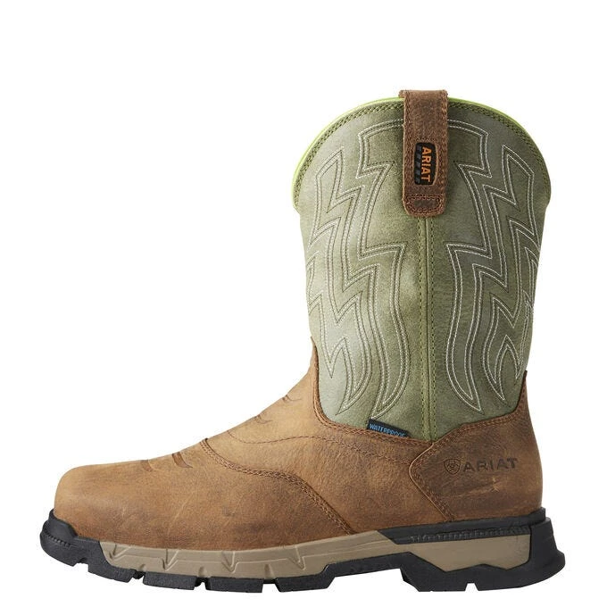 Ariat Boots: Men's 10021486 Composite Waterproof Western Pull On Rebar Boots 6 Ariat Boots: Men's 10021486 Composite Waterproof Western Pull On Rebar Boots - Image 4