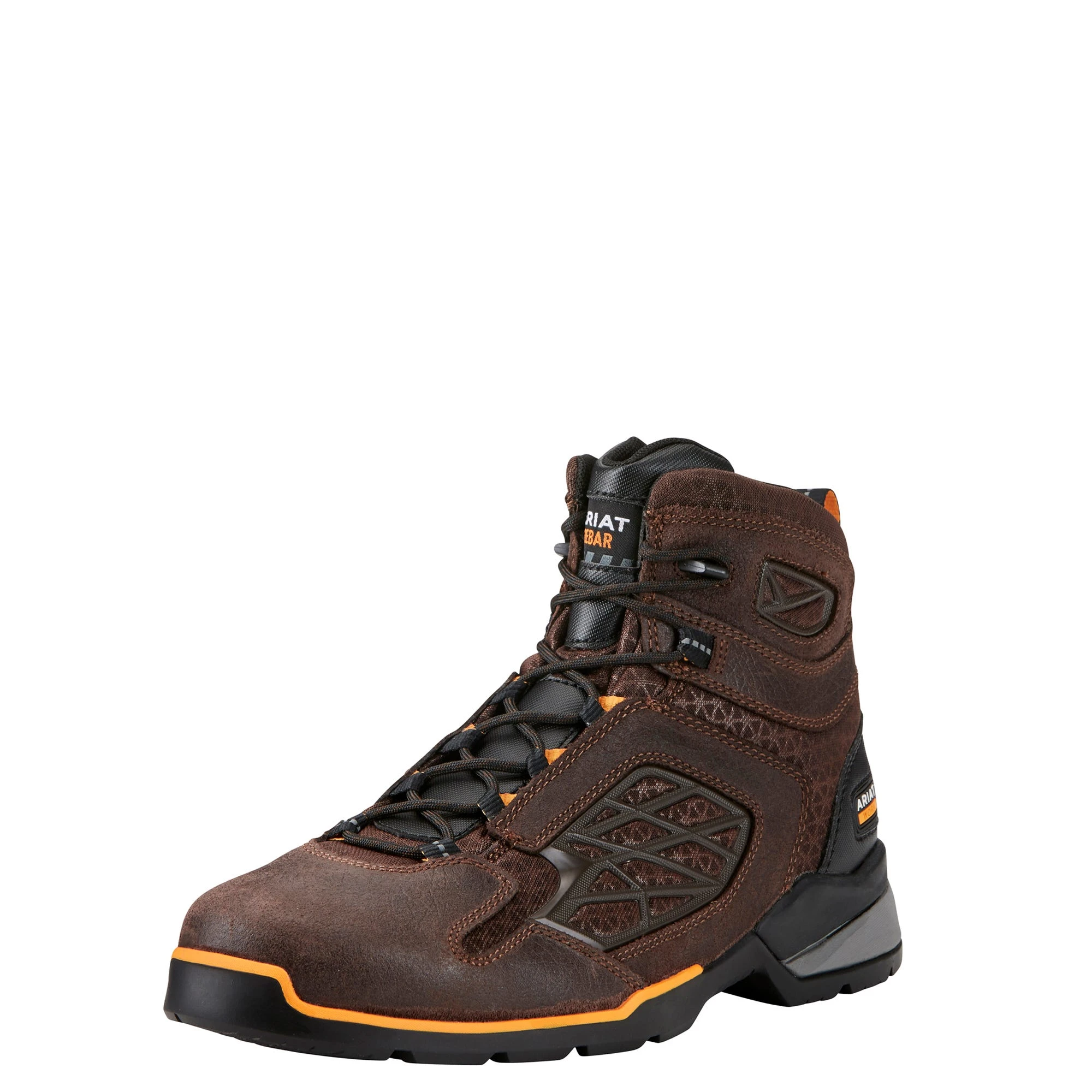Ariat Boots: Men's Brown 10021495 Rebar Flex 6-Inch Composite Toe Work Boots 7 Ariat Boots: Men's Brown 10021495 Rebar Flex 6-Inch Composite Toe Work Boots - Image 5