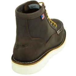 Danner Boots: Men's Brown Moc Toe 15563 Bull Run Soft Toe Work Boots 11 Danner Boots: Men's Brown Moc Toe 15563 Bull Run Soft Toe Work Boots -Overlook Boots shop 15563 5 1