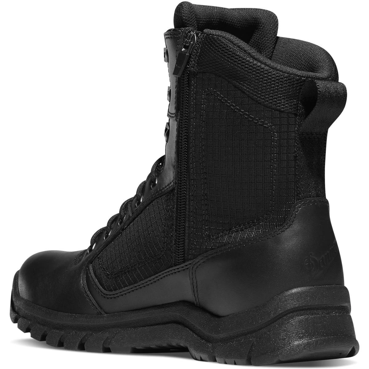 Danner Boots: Men's 23824 Black 8" Side-Zip Lookout Boots 4 Danner Boots: Men's 23824 Black 8" Side-Zip Lookout Boots - Image 2