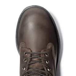 Timberland PRO Boots: Men's 38021 Brown Waterproof EH 6" Steel Toe Boots -Overlook Boots shop 38021 1edit