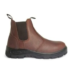 Genuine Grip Boots: Men's 6041 Brown Composite Toe Hercules Twin-Gore Pull On Work Boot -Overlook Boots shop 6041 2 1