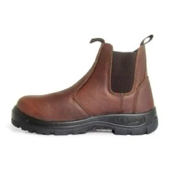 Genuine Grip Boots: Men's 6041 Brown Composite Toe Hercules Twin-Gore Pull On Work Boot -Overlook Boots shop 6041 3 1