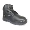 Genuine Grip Boots: Men's 6070 Black Composite Toe Poseidon Metatarsal Guard EH Work Boot