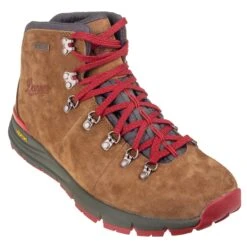 Danner Boots: Men's Brown/Red 62241 Mountain 600 Hiking Boots -Overlook Boots shop 62241 1