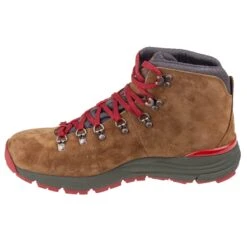 Danner Boots: Men's Brown/Red 62241 Mountain 600 Hiking Boots -Overlook Boots shop 62241 4