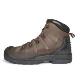 Genuine Grip Boots: Men's 6300 Brown Composite Toe Trekker Puncture Resistant Work Boot -Overlook Boots shop 6300 4