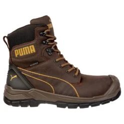 Puma Footwear: Men's 630655 400 Conquest 7 Inch CTX High EH Waterproof Boots -Overlook Boots shop 630655