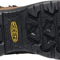 Keen Utility Boots: Men's 1025696 Dark Earth Black Troy 6" Carbon-Fiber Toe Waterproof Work Boot -Overlook Boots shop 6589d8282ec319b41bb5b116812a64a8
