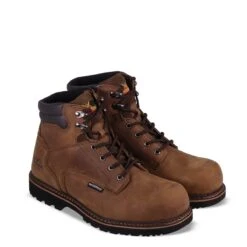 Thorogood Boots: Men's 804-3236 Brown CrazyHorse Composite Toe Work Boot -Overlook Boots shop 804 3236 1