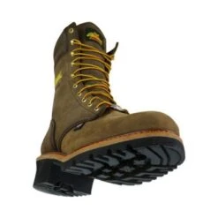 Thorogood Boots: Men's 804-3555 Brown CrazyHorse Steel Toe Logger Work Boot -Overlook Boots shop 804 3555 5 416x416 1