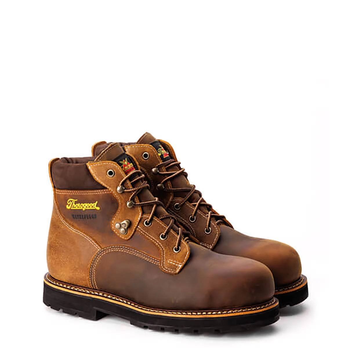Thorogood Boots: Men's 804 4144 Crazyhorse Composite Toe Iron River Series 6" Waterproof Work Boot 5 Thorogood Boots: Men's 804 4144 Crazyhorse Composite Toe Iron River Series 6" Waterproof Work Boot - Image 3
