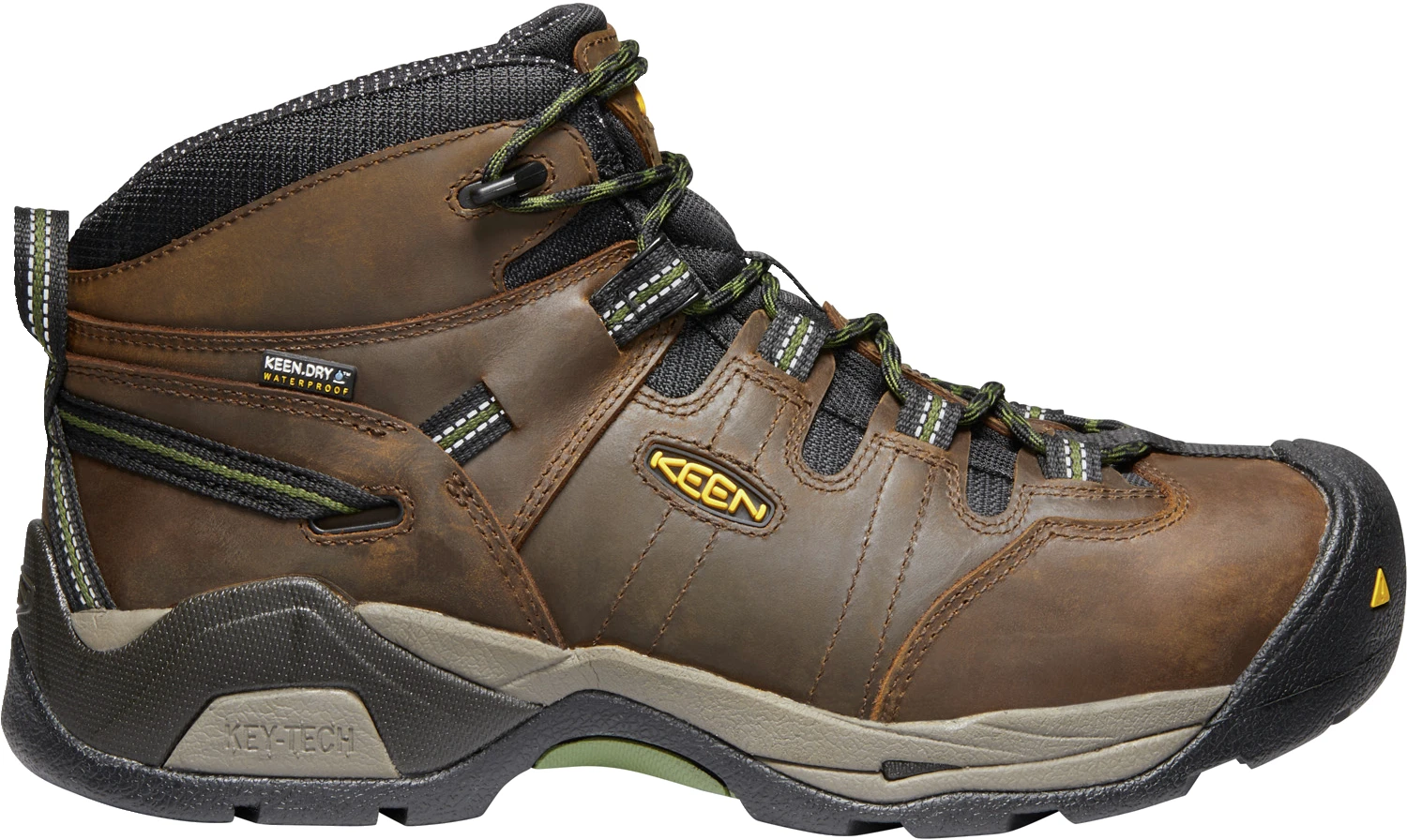 Keen Utility Boots: Men's 1020085 Brown Bronze Green Steel Toe Boot 4 Keen Utility Boots: Men's 1020085 Brown Bronze Green Steel Toe Boot - Image 2