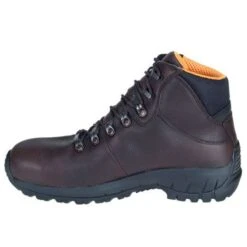 Timberland PRO Boots: Men's 85520 TiTAN Brown Trekker EH Alloy Toe Boots -Overlook Boots shop 85520st timberlandi 01