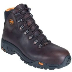 Timberland PRO Boots: Men's 85520 TiTAN Brown Trekker EH Alloy Toe Boots -Overlook Boots shop 85520st timberlandp 01
