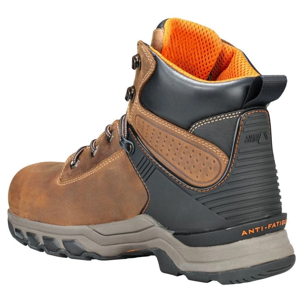 Timberland Pro Boots: Men's A1RVS Tan Hypercharge Composite Toe Waterproof Work Boot 4 Timberland Pro Boots: Men's A1RVS Tan Hypercharge Composite Toe Waterproof Work Boot - Image 2