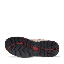 Timberland Pro Boots: Men's A1WSB Brown Red Bosshog Composite Toe Waterproof 6" Work Boot -Overlook Boots shop a1wsbedit