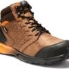 Timberland Pro Boots: Men's A1ZR1 Brown Orange Reaxion Composite Toe Waterproof Hiker -Overlook Boots shop a1zr1 l