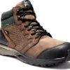 Timberland Pro Boots: Men's A1ZRC Brown Green Reaxion Composite Toe Waterproof Hiker -Overlook Boots shop a1zrc l