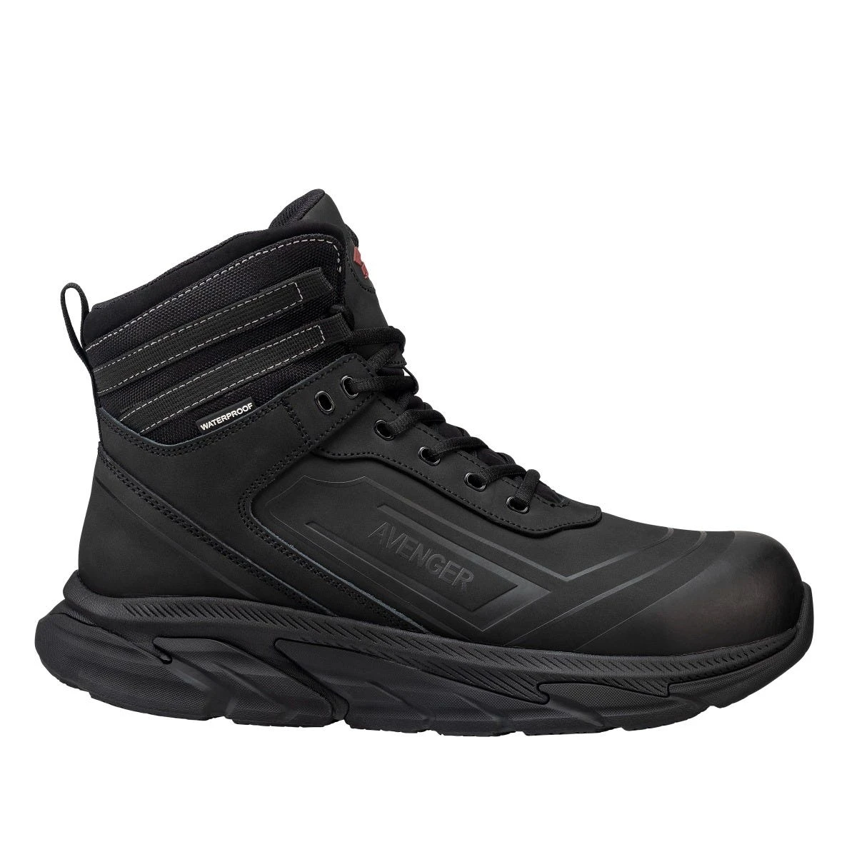 Avenger Boots: Men's A251 Black Aluminum Toe K4 EH Waterproof Slip Resistant 6" Work Boot 4 Avenger Boots: Men's A251 Black Aluminum Toe K4 EH Waterproof Slip Resistant 6" Work Boot - Image 2