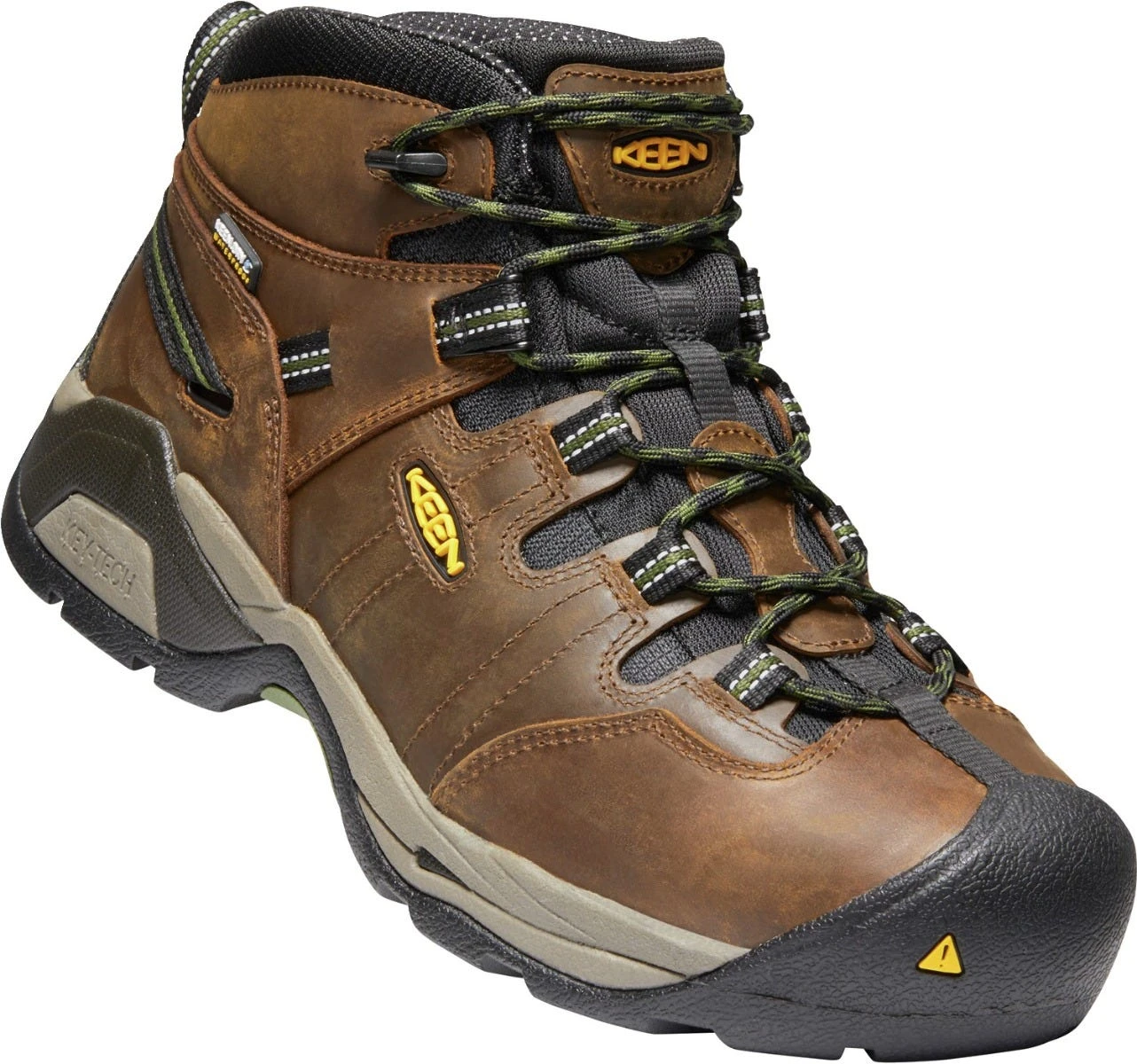 Keen Utility Boots: Men's 1020085 Brown Bronze Green Steel Toe Boot 3 Keen Utility Boots: Men's 1020085 Brown Bronze Green Steel Toe Boot