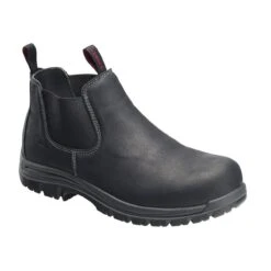 Avenger Boots: Men's A7111 Black Composite Toe Foreman EH Puncture Resistant Romeo Work Boot