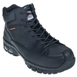Avenger Boots: Men's Black Composite Toe Work Boots A7248 -Overlook Boots shop a7248ct avengerp 01