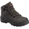 Avenger Boots: Men's A7402 Brown Foundation 6" Carbon Toe Waterproof Work Boot