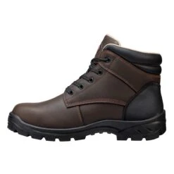 Avenger Boots: Men's A8001 Brown Steel Toe Builder EH Slip Resistant 6" Work Boot 10 Avenger Boots: Men's A8001 Brown Steel Toe Builder EH Slip Resistant 6" Work Boot -Overlook Boots shop a8001 5