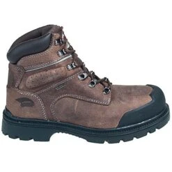 Avenger Boots: Men's Brown A7258 Steel Toe Waterproof Puncture Resistant Boots -Overlook Boots shop avenger a7258 o 01