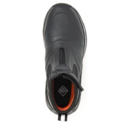 Muck Boots: Women's AXWZ 000 Black White Apex Mid Zip Boot -Overlook Boots shop axwz 000 3