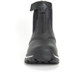 Muck Boots: Women's AXWZ 000 Black White Apex Mid Zip Boot -Overlook Boots shop axwz 000 4