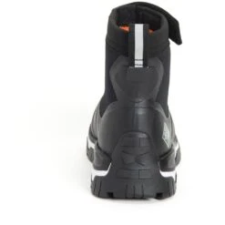 Muck Boots: Women's AXWZ 000 Black White Apex Mid Zip Boot -Overlook Boots shop axwz 000 5