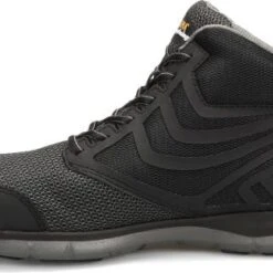 Carolina Boots: Men's CA1903 Black Gust HI Aluminum Toe Lightweight Athletic Work Boot 11 Carolina Boots: Men's CA1903 Black Gust HI Aluminum Toe Lightweight Athletic Work Boot -Overlook Boots shop ca1903 500xauto instep