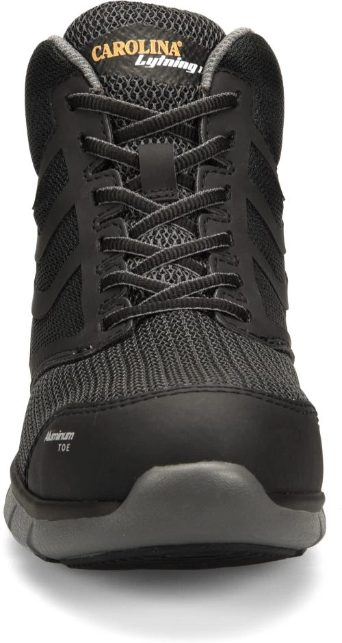 Carolina Boots: Men's CA1903 Black Gust HI Aluminum Toe Lightweight Athletic Work Boot 6 Carolina Boots: Men's CA1903 Black Gust HI Aluminum Toe Lightweight Athletic Work Boot - Image 4