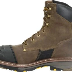 Carolina Boots: Men's CA2559 Brown 8” Composite Toe Workflex Work Boots 11 Carolina Boots: Men's CA2559 Brown 8” Composite Toe Workflex Work Boots -Overlook Boots shop ca2559 500xauto instep