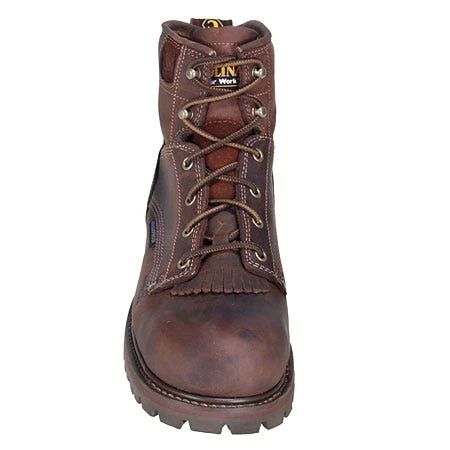 Carolina Boots: Men's Waterproof Brown CA7028 EH Work Boots 8 Carolina Boots: Men's Waterproof Brown CA7028 EH Work Boots - Image 6