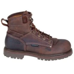 Carolina Boots: Men's Waterproof Brown CA7028 EH Work Boots 12 Carolina Boots: Men's Waterproof Brown CA7028 EH Work Boots -Overlook Boots shop ca7528 carolinao 01 1