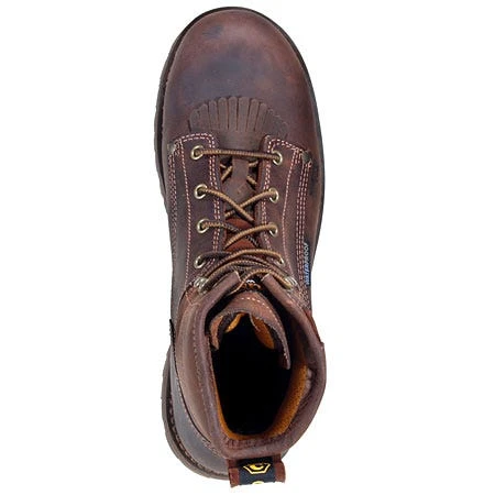 Carolina Boots: Men's Waterproof Brown CA7028 EH Work Boots 4 Carolina Boots: Men's Waterproof Brown CA7028 EH Work Boots - Image 2