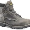 Carolina Boots: Men's CA7532 Grey 6” PitStop Waterproof Comp Toe Work Boots -Overlook Boots shop ca7532 500xauto 1