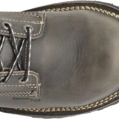 Carolina Boots: Men's CA7532 Grey 6” PitStop Waterproof Comp Toe Work Boots -Overlook Boots shop ca7532 500xauto top