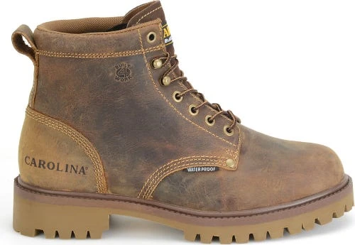 Carolina Boots: Men's CA7558 Old Town Folklore Marlboro LO 6” Steel Toe Waterproof Work Boot 4 Carolina Boots: Men's CA7558 Old Town Folklore Marlboro LO 6” Steel Toe Waterproof Work Boot - Image 2