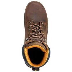 Carolina Boots: Men's Waterproof Brown CA8020 Slip-Resistant Work Boots -Overlook Boots shop ca8020 carolinat 01